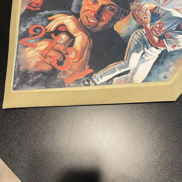 Vintage Cal Ripken Jr. 2131 Lithograph Home Plate (Out of Box) - Picture 3 of 7